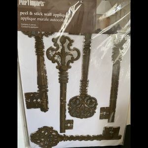 Pier 1 Decorative Key Wall Decals